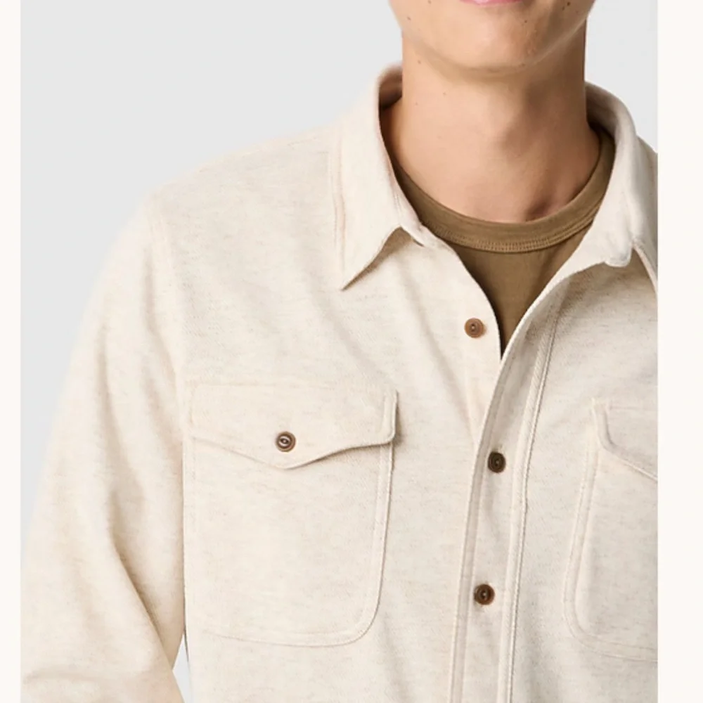 J Crew double knit work shirt. Size XL.